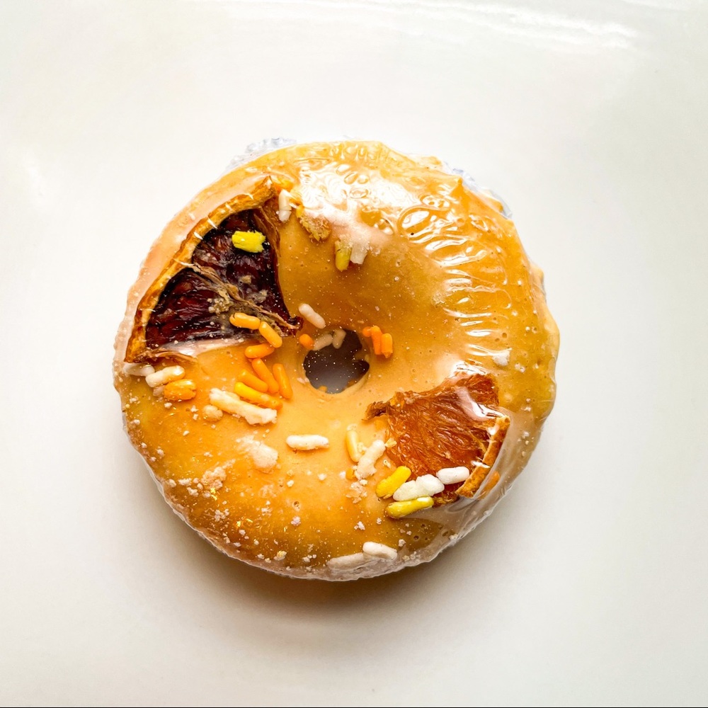 Handmade Donut Themed Citrus Bath Bomb CLEARANCE